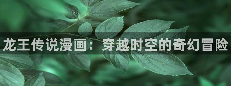 香蕉文化 漫画小说：龙王传说漫画：穿越时空的奇幻冒险